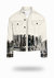 Shorter Off-White Denim Jacket with Midnight Oil Foil