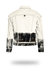 Shorter Off-White Denim Jacket with Midnight Oil Foil