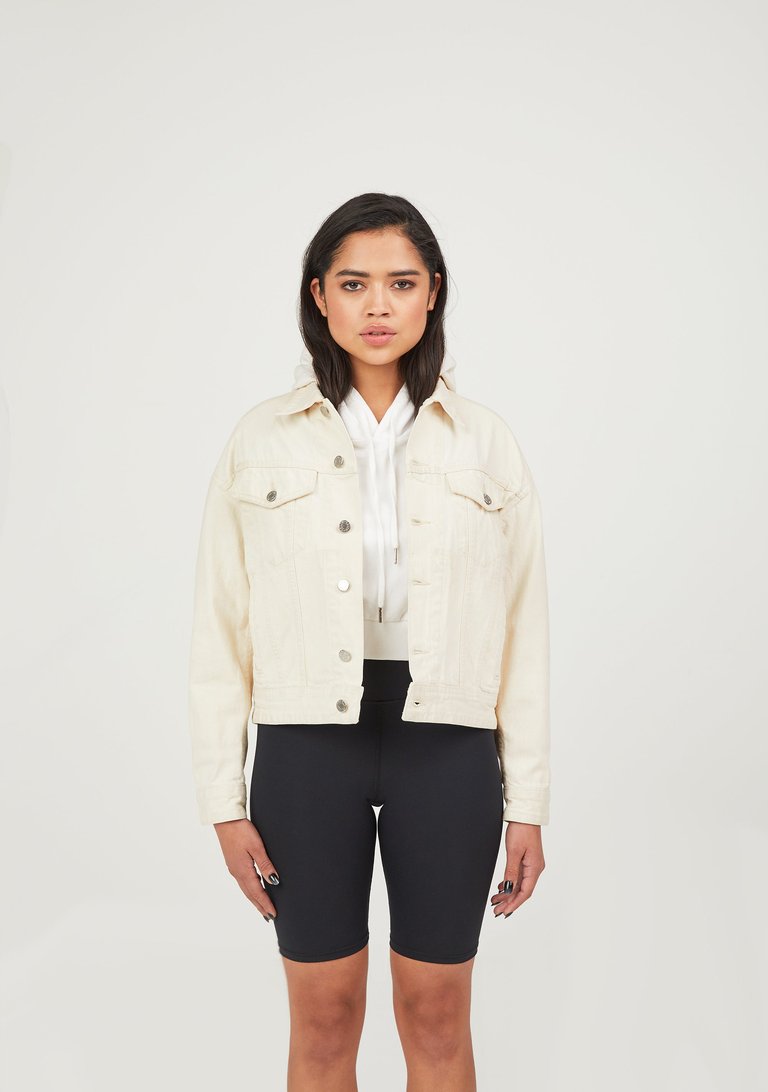 Shorter Off-White Denim Jacket