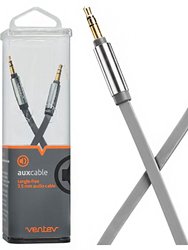 4 Ft. Auxiliary Cable - Gray - Grey
