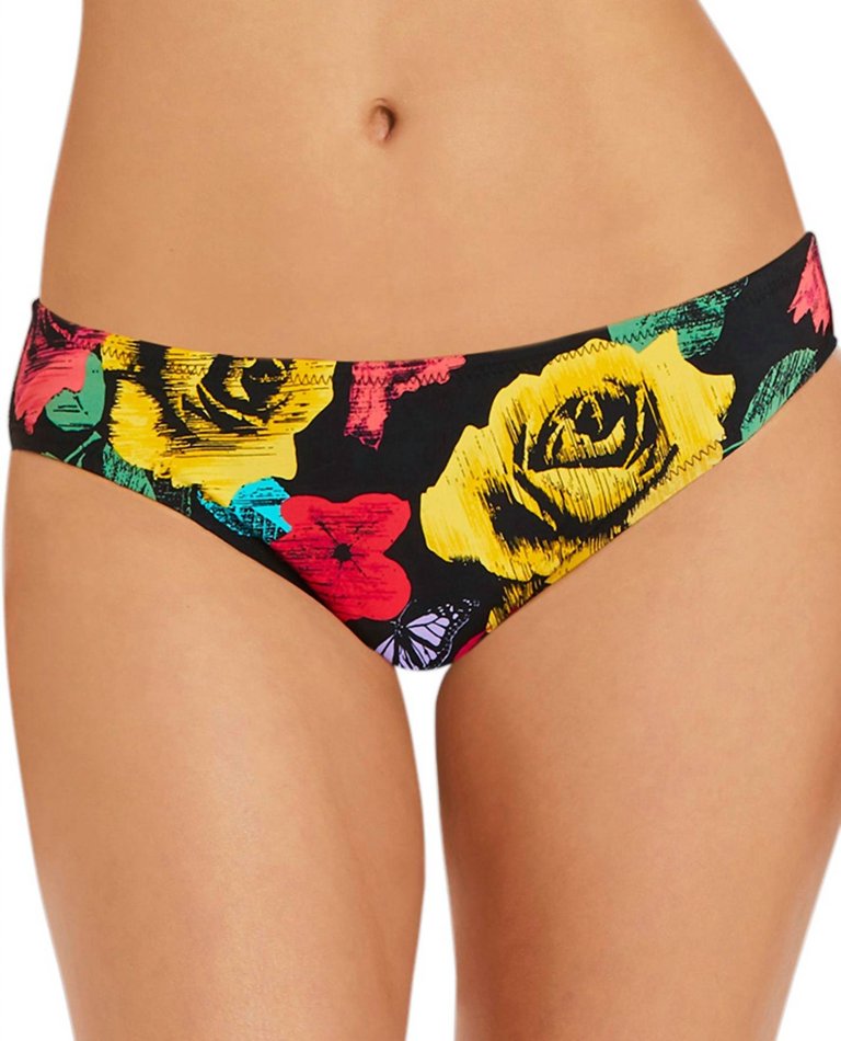 Ella Hipster Bikini Bottom In Yes Way Floral - Yes Way Floral