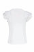 Bardot Ruffle T-Shirt In White