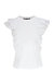 Bardot Ruffle T-Shirt In White - White