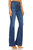 Beverly High Rise Skinny Flare Jeans In Bright Blue