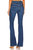 Beverly High Rise Skinny Flare Jeans In Bright Blue