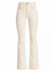 Beverly Skinny Flare Jeans In Ecru