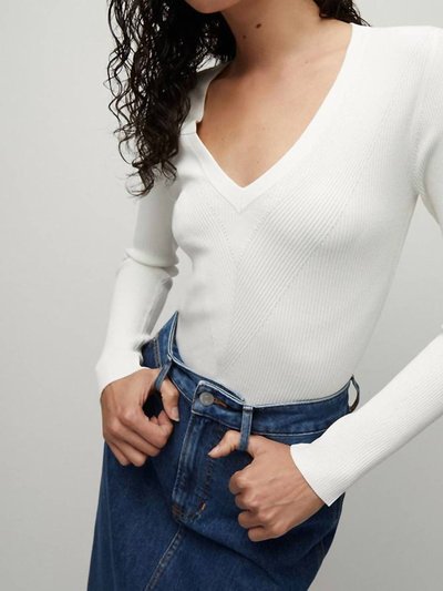 Veronica Beard Callie Sweater In Off White product