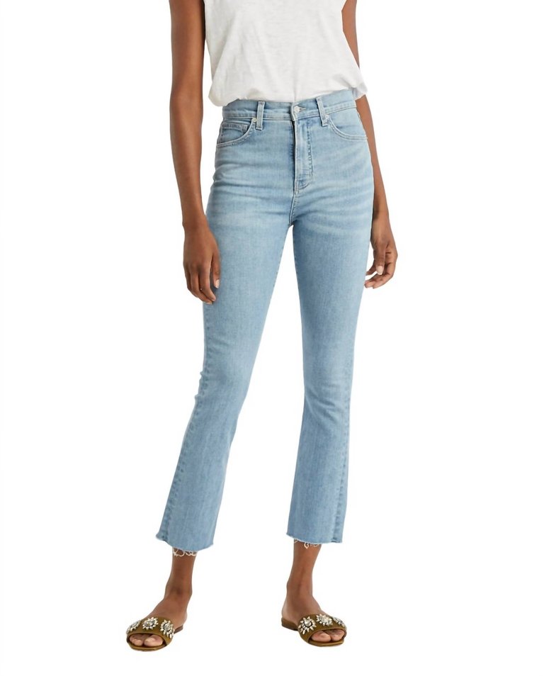 Carly High Rise Kick Flare Jeans In Bail Out - Bail Out