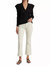 Carson High Rise Ankle Flare Jeans In White - White