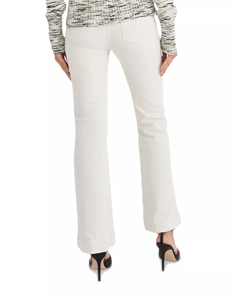 Carson High Rise Jeans In White