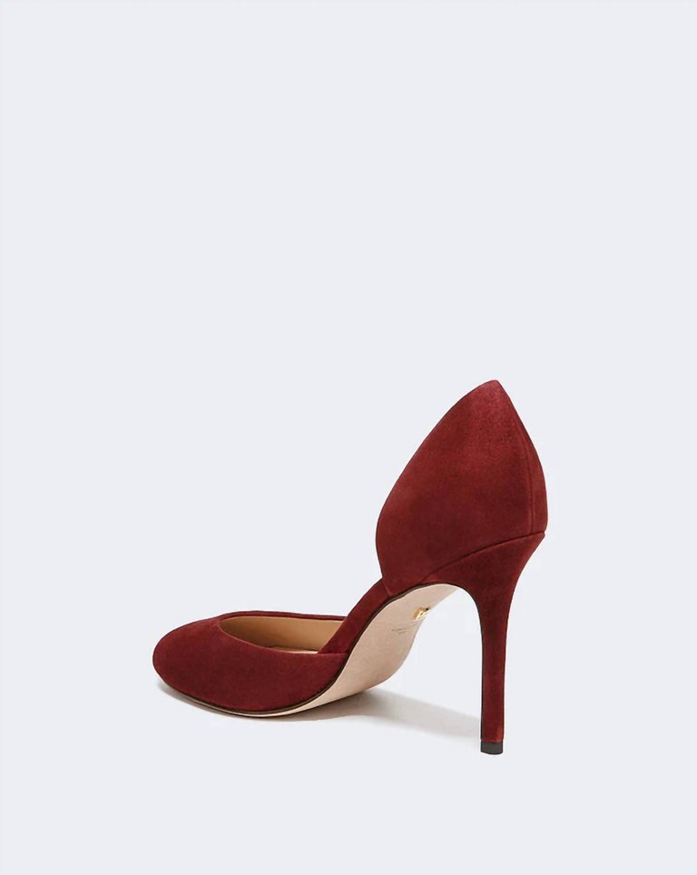 Gadot Peep-Toe Pump Heel