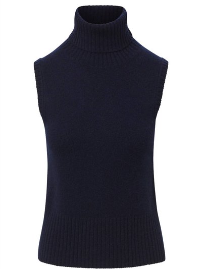 Veronica Beard Mazzy Cashmere Shell In Navy product