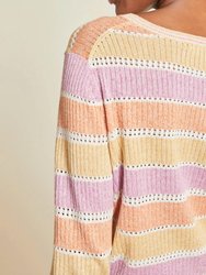 Raimi Color-Blocked Pullover Sweater