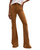 Sheridan Corduroy Bell Bottom Jean In Camel - Camel