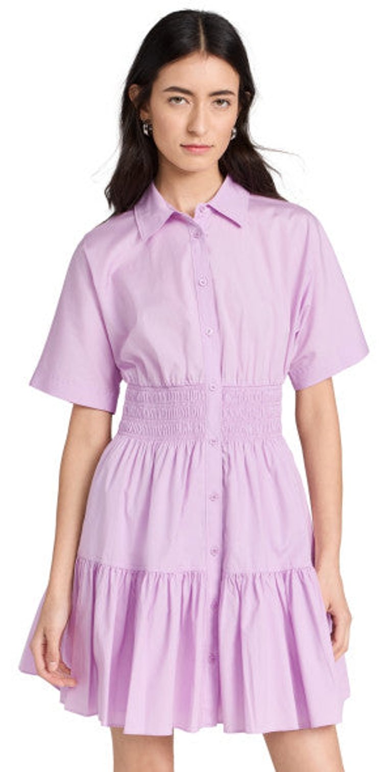 Veronica Beard Women's Greta Dress, Barely Orchid - Barely Orchid