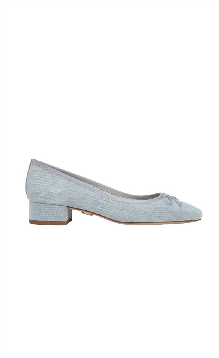 Women's Cecile Ballet Pump In Vista Blue - Vista Blue