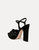 Women's Flavia Platform Sandal In Black