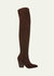 Women's Lalita Over The Knee Boot - Cacao Suede