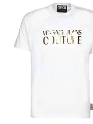Couture Men Metal Logo T-Shirt