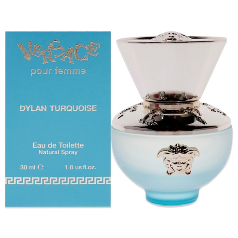 Dylan Turquoise Pour Femme by Versace for Women - 1 oz EDT Spray