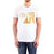 Gold Logo Short Sleeve T-Shirt - White