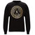Men's Black Gold Logo Cotton Sweater - Black
