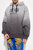 Men's Grey Ombre Logo Hooded Sweatshirt - Grey