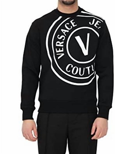 Versace Men Crew Neck Long Sleeve Pullover Sweatshirt product