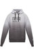 Men Logo Hooded Pullover Sweatshirt - Ombre Grey