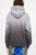 Men Logo Hooded Pullover Sweatshirt - Ombre Grey