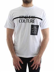 Men Short Sleeve Crew Neck Logo T-Shirt