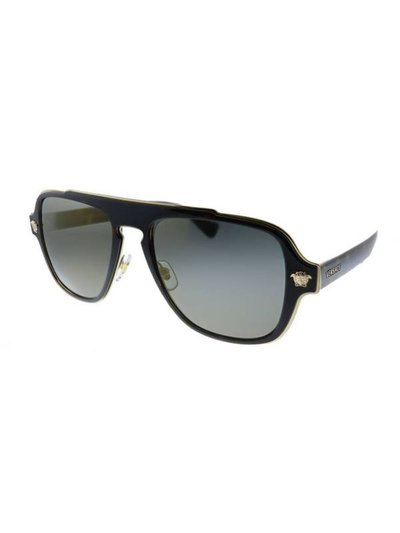 Versace Square Plastic Sunglasses With Grey Mirror Lens product