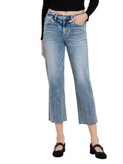 Vervet Denim River Dee - High Rise Straight Jeans product
