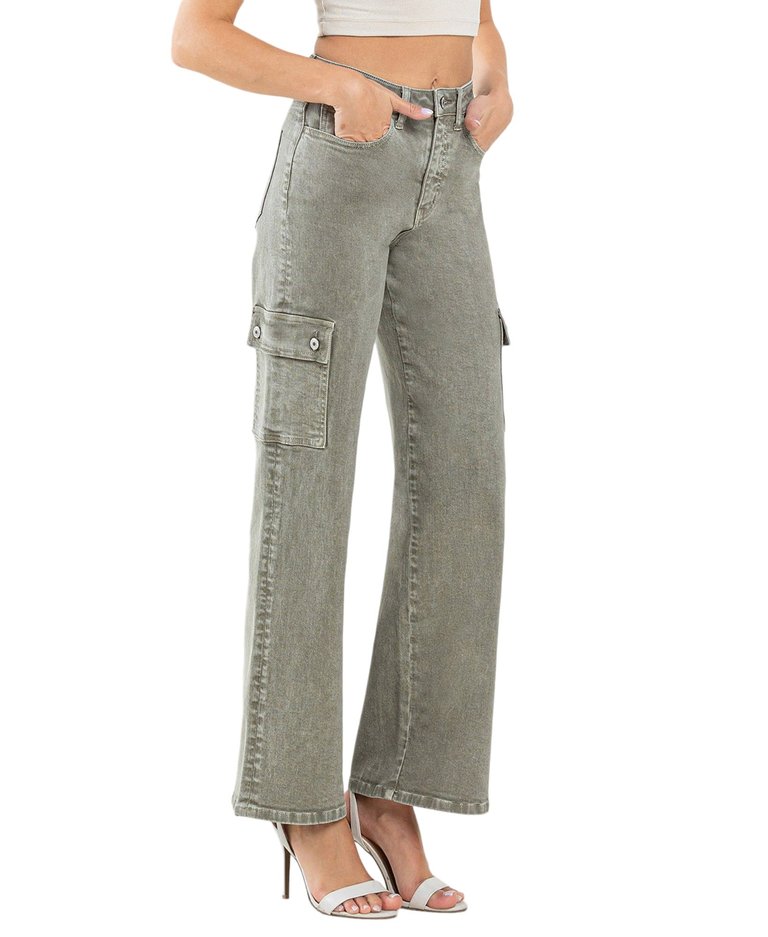 Vetiver - 90's Super High Rise Loose Cargo Jeans