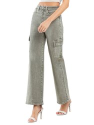 Vetiver - 90's Super High Rise Loose Cargo Jeans