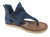 Sariah Sandals In Navy - Navy