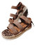 Women's Club Sandal In Taupe Leopard - Taupe Leopard