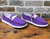 Women's Gypsy Jazz Fashion Sneakers In Purple Game Day - Purple Game Day