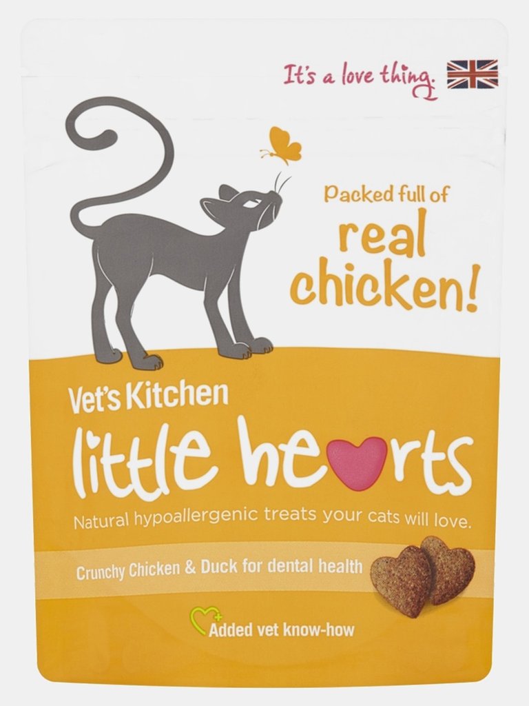 Vet`s Kitchen Little Hearts Chicken Cat Treats (May Vary) (2oz)