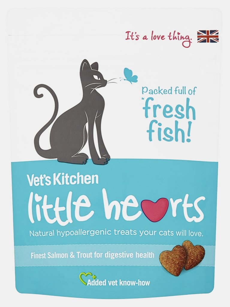 Vet`s Kitchen Little Hearts Salmon Cat Treats (May Vary) (2oz)