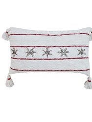 14" x 24" Christmas Decorative Pillow For Holidays - Multicolor