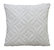 18"x18" White Indoor Outdoor Ogee Decorative Pillow - White