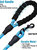 5 Ft Dog Leash Set Of 2 (Black, Blue)