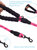 5 Ft Thick Highly Reflective Dog Leash-Pink