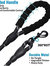 6 Ft Thick Highly Reflective Dog Leash- Black