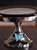 Cake Stand with Turquoise Butterfly (10" Cake Holder)