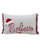 Christmas Throw Pillow For Couch - Believe - White