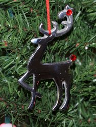 Reindeer Ornament For Christmas Decoration Single Peice