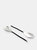 Vibhsa Black Silverware Stainless Steel Server Set