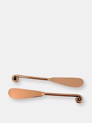 Vibhsa Copper Butter Spreaders Set Of 6